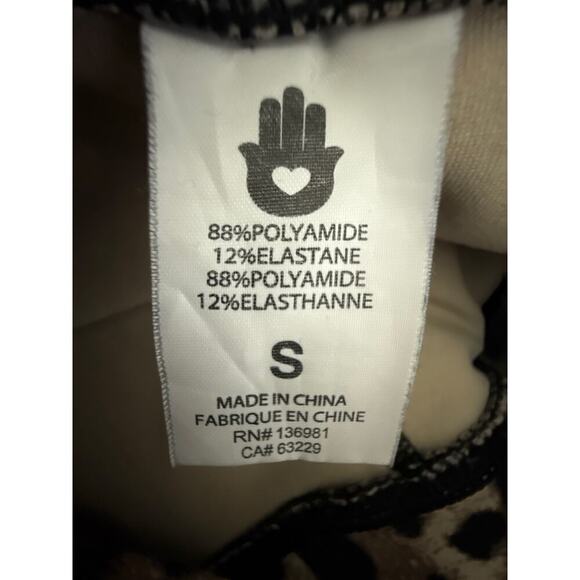 Spiritual Gangster Cheetah Perfect High Waist Leggings Womens Small Animal Print - Picture 11 of 12